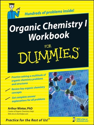 cover image of Organic Chemistry I Workbook For Dummies&#174;